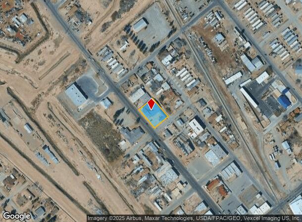 305 Nw Main St, Fabens, TX Parcel Map