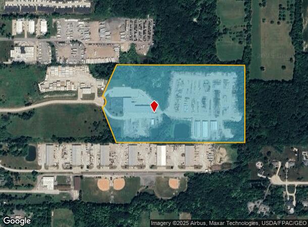  2608 Great Lakes Way, Hinckley, OH Parcel Map