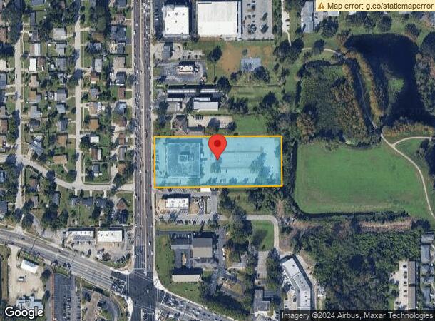  1501 S Semoran Blvd, Orlando, FL Parcel Map