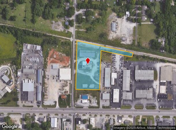 518 N Hillcrest Ave, Springfield, MO Parcel Map