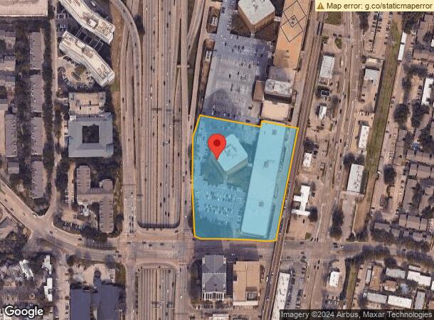  8150 N Central Expy, Dallas, TX Parcel Map