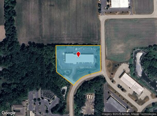  5455 Auto Ct, Allendale, MI Parcel Map
