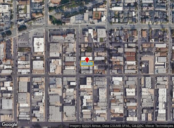 212 Arena St, El Segundo, CA Parcel Map