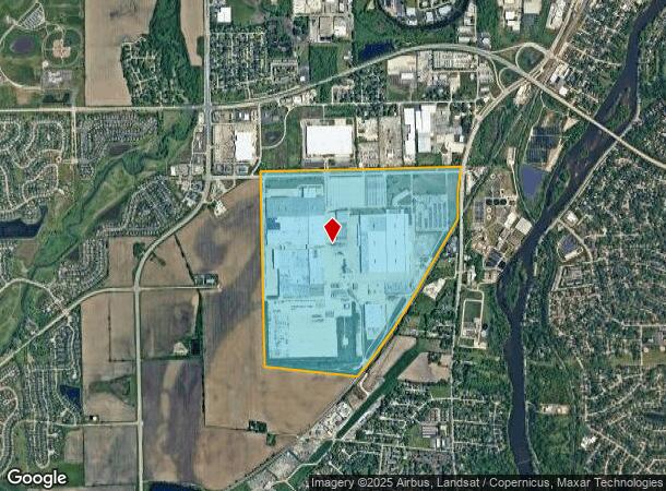  275A S Lake St, Montgomery, IL Parcel Map