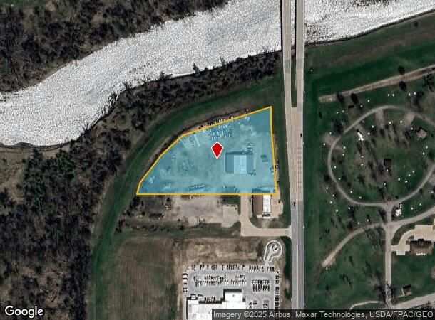 1108 N 3Rd Ave, Marshalltown, IA Parcel Map