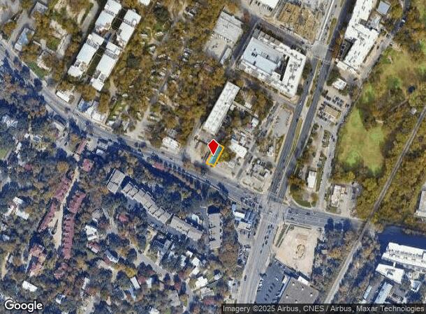  1410 Barton Springs Rd, Austin, TX Parcel Map