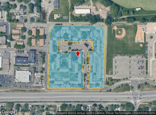  1301 Highway 7, Hopkins, MN Parcel Map