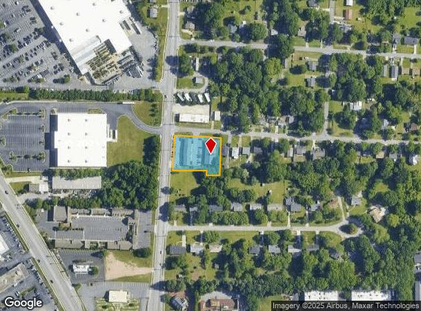 134 Old Winston Rd, High Point, NC Parcel Map