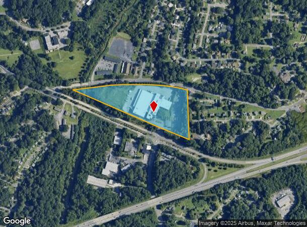  2051 E 5Th St, Winston Salem, NC Parcel Map