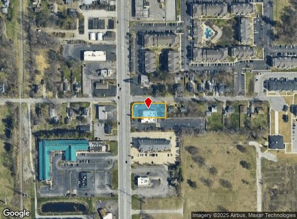  204 S Dixie Way, South Bend, IN Parcel Map