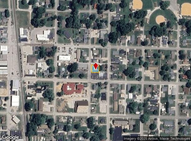 102 N Elm St, Fort Branch, IN Parcel Map