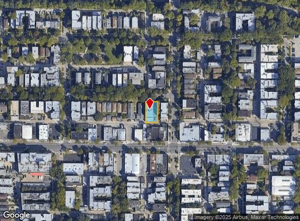 708 Dobson St, Evanston, IL Parcel Map