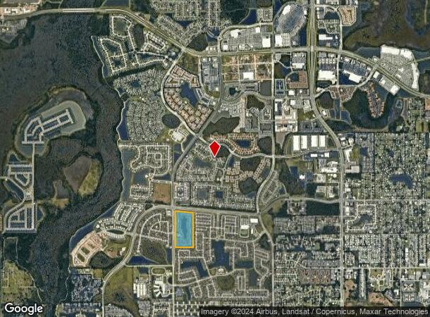  2601 Pledge Rd, Kissimmee, FL Parcel Map