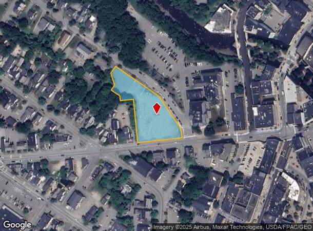  127 Hammond St, Bangor, ME Parcel Map