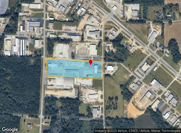 1751 Kinsey Rd, Dothan, AL Parcel Map