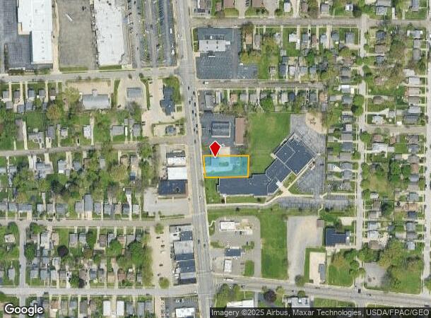  591 Canton Rd, Akron, OH Parcel Map