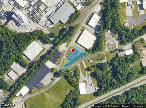 1585 Prospect St, High Point, NC Parcel Map