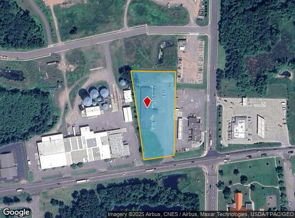  1650 Elm St, Cumberland, WI Parcel Map