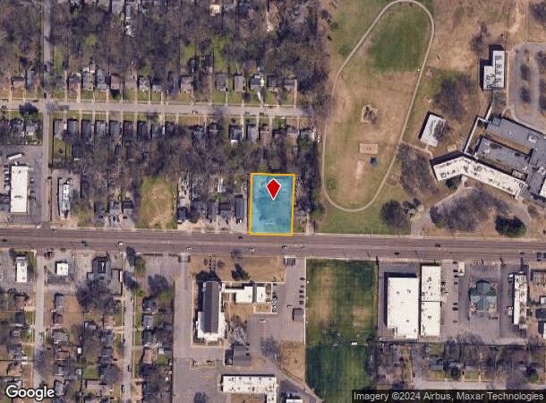  3872 Summer Ave, Memphis, TN Parcel Map