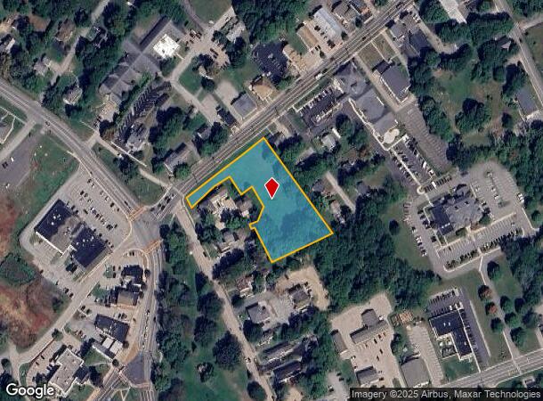  45 Lebanon Ave, Colchester, CT Parcel Map