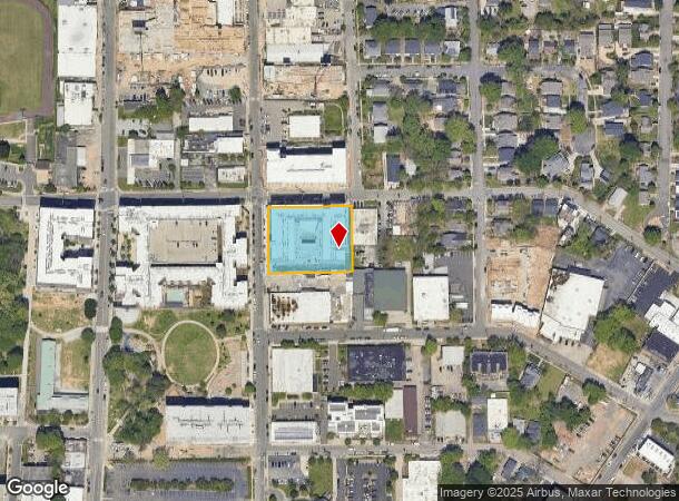  321 W Corporation St, Durham, NC Parcel Map