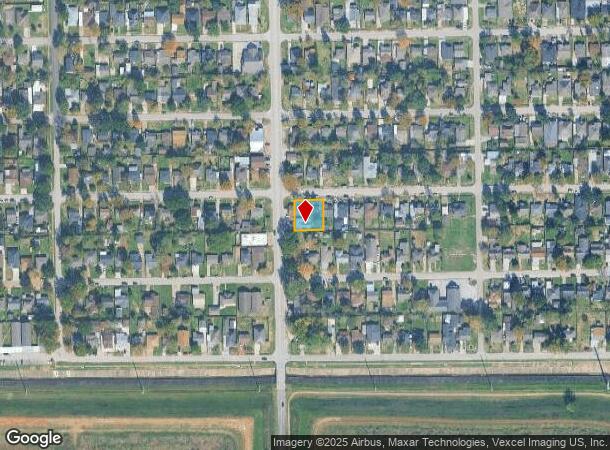 10302 Flaxman St, Houston, TX Parcel Map