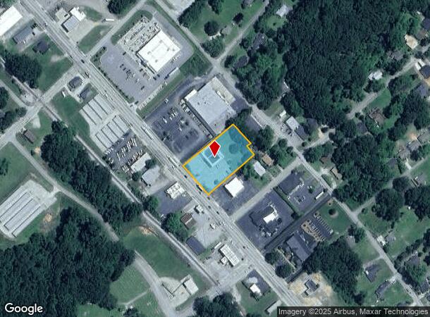  329 N Main St, Woodruff, SC Parcel Map