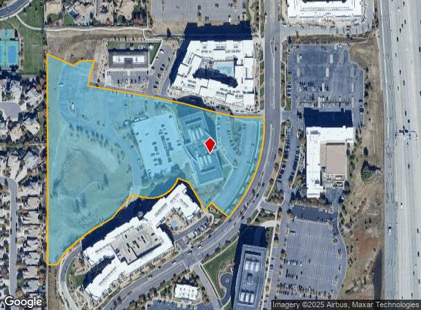 10350 Park Meadows Dr, Lone Tree, CO Parcel Map