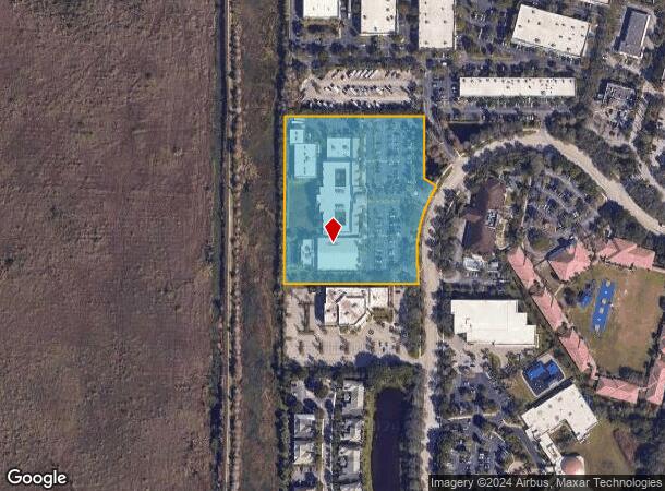  2585 Glades Cir, Weston, FL Parcel Map