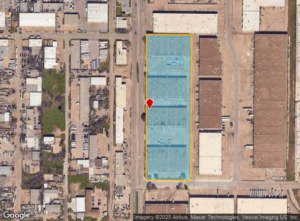  434 W Mockingbird Ln, Dallas, TX Parcel Map