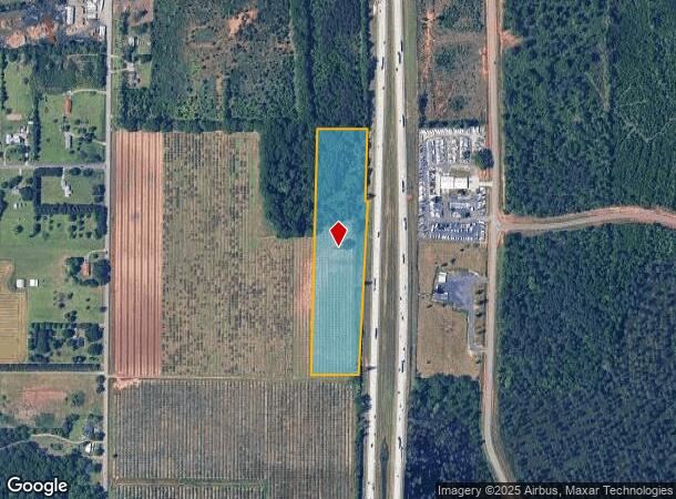 I-75 Housers Mill Rd, Byron, GA Parcel Map