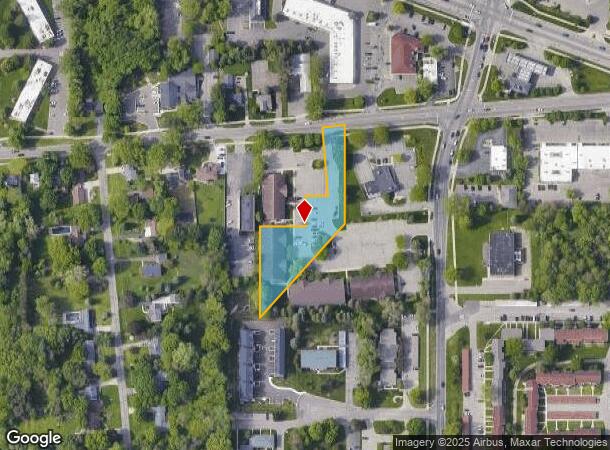 1745 Hamilton Rd, Okemos, MI Parcel Map