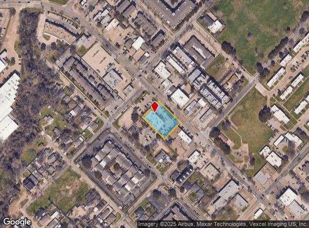  4617 Maple Ave, Dallas, TX Parcel Map