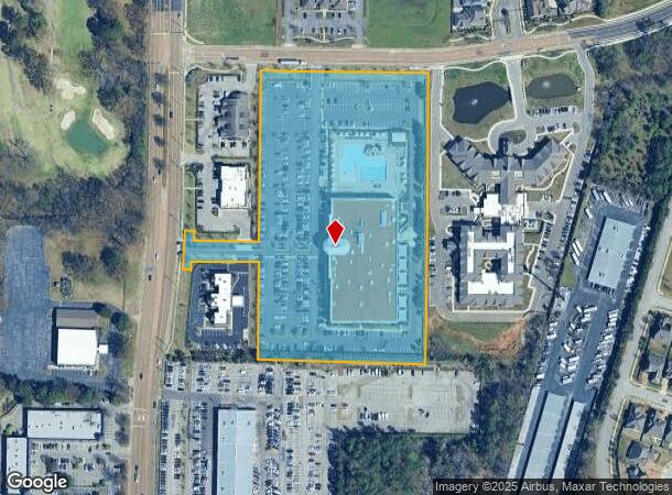  3470 Houston Levee Rd, Collierville, TN Parcel Map