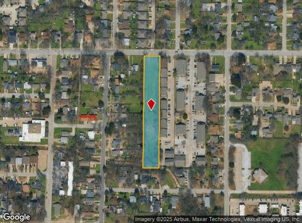 410 E Rogers St, Arlington, TX Parcel Map