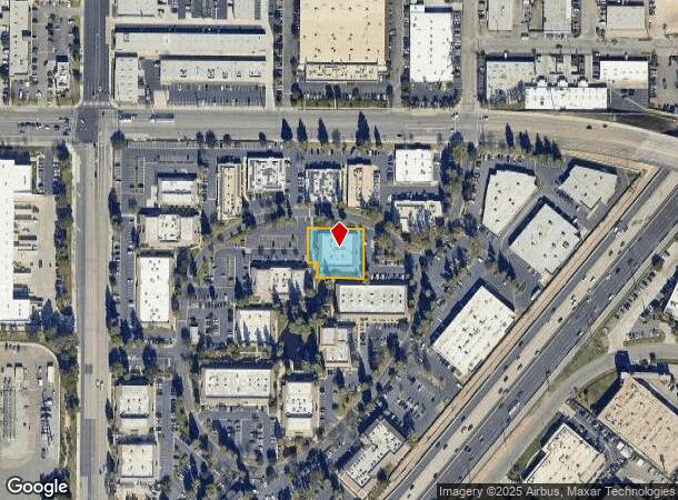  1516 Brookhollow Dr, Santa Ana, CA Parcel Map