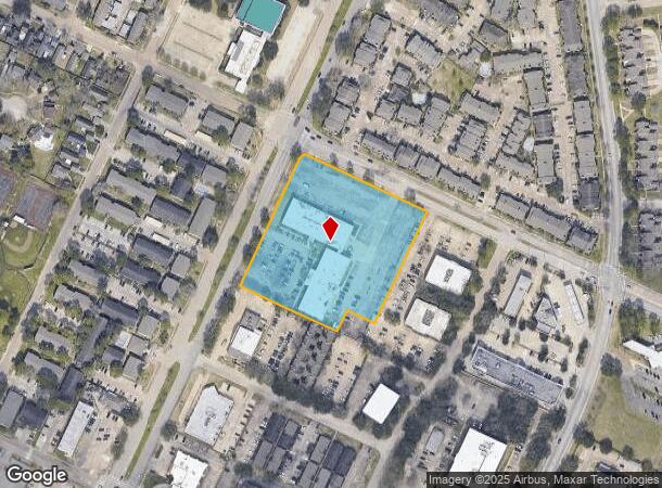  1300 Bay Area Blvd, Houston, TX Parcel Map