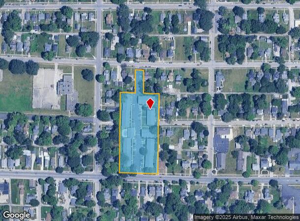  1312 W 8Th St, Anderson, IN Parcel Map