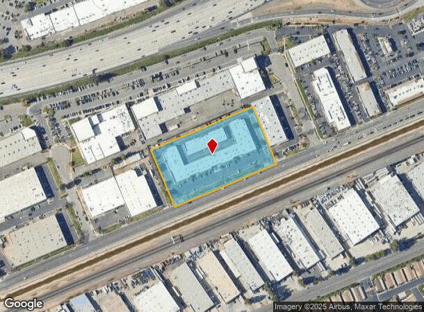 2175 Sampson Ave, Corona, CA Parcel Map