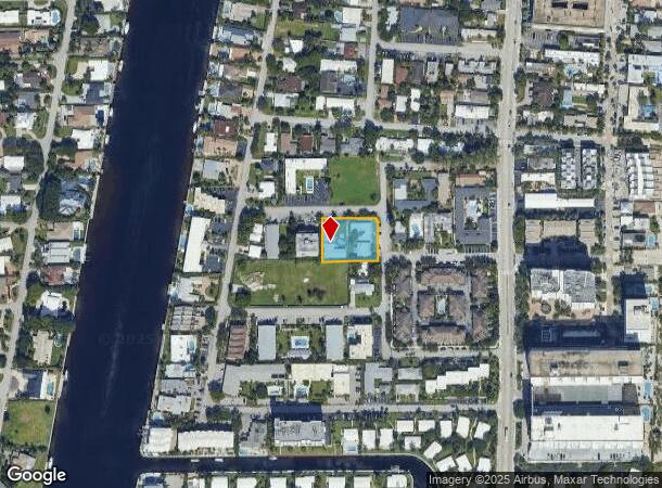  741 Hibiscus Ave, Pompano Beach, FL Parcel Map