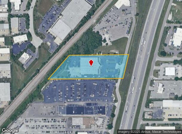  725 N Rawhide Dr, Olathe, KS Parcel Map