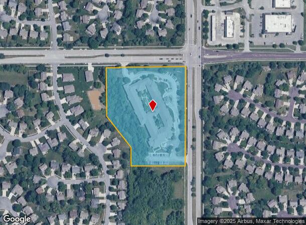  12700 Antioch Rd, Overland Park, KS Parcel Map