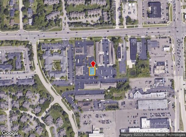 5759 W Maple Rd, West Bloomfield, MI Parcel Map