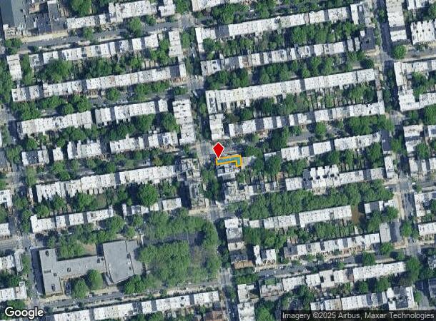  417 Tompkins Ave, Brooklyn, NY Parcel Map