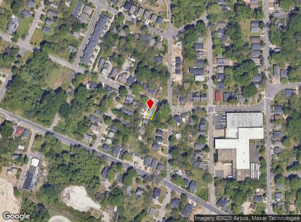  1608 E Main St, Durham, NC Parcel Map