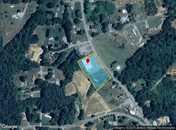 8823 W Pine St, Lowgap, NC Parcel Map
