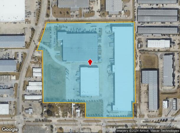  5750 Brittmoore Rd, Houston, TX Parcel Map