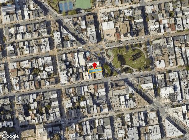  1717 Powell St, San Francisco, CA Parcel Map