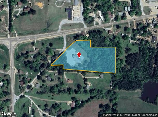 37 Owen Bnd, Pontotoc, MS Parcel Map