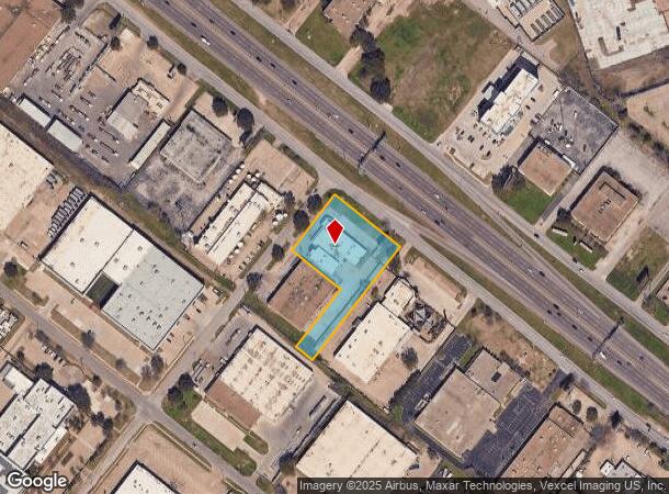  7901 John W Carpenter Fwy, Dallas, TX Parcel Map